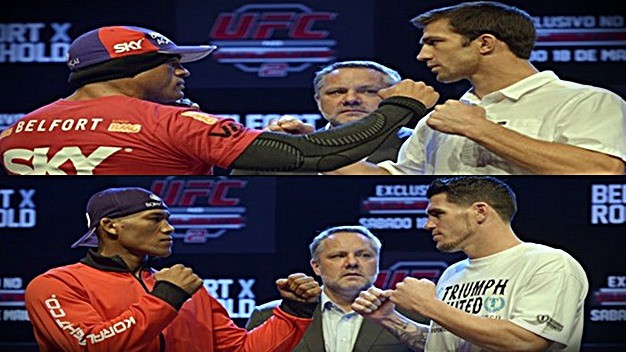 AO VIVO: Assista a pesagem oficial do UFC no Combate 2 direto de Jaraguá do Sul